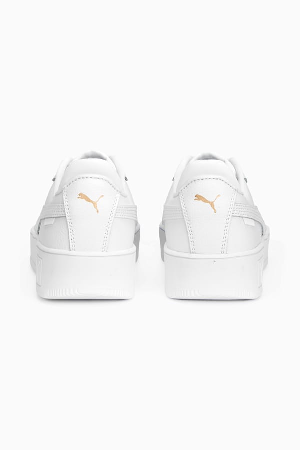 Puma platform women's white top