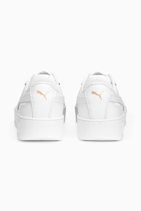 Carina Street Sneakers Women, PUMA White-PUMA White-PUMA Gold, extralarge