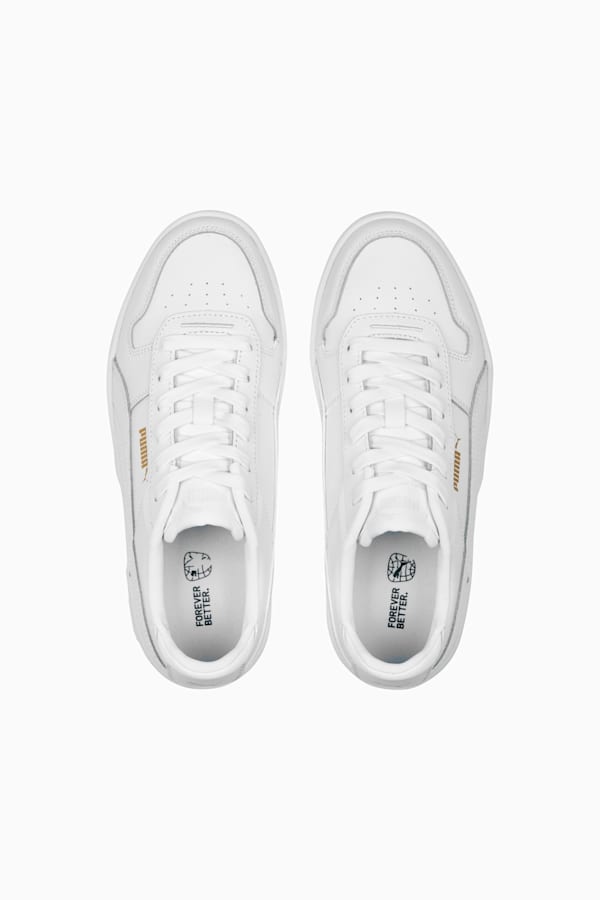 Carina Street Sneakers Women, PUMA White-PUMA White-PUMA Gold, extralarge