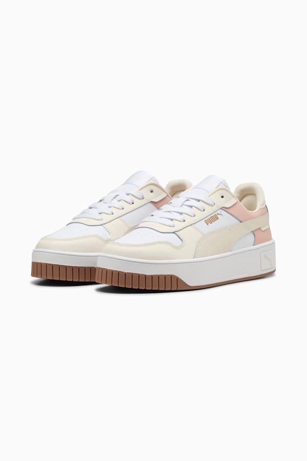 Carina Street Sneakers Women, PUMA White-Alpine Snow-Frosted Ivory, extralarge