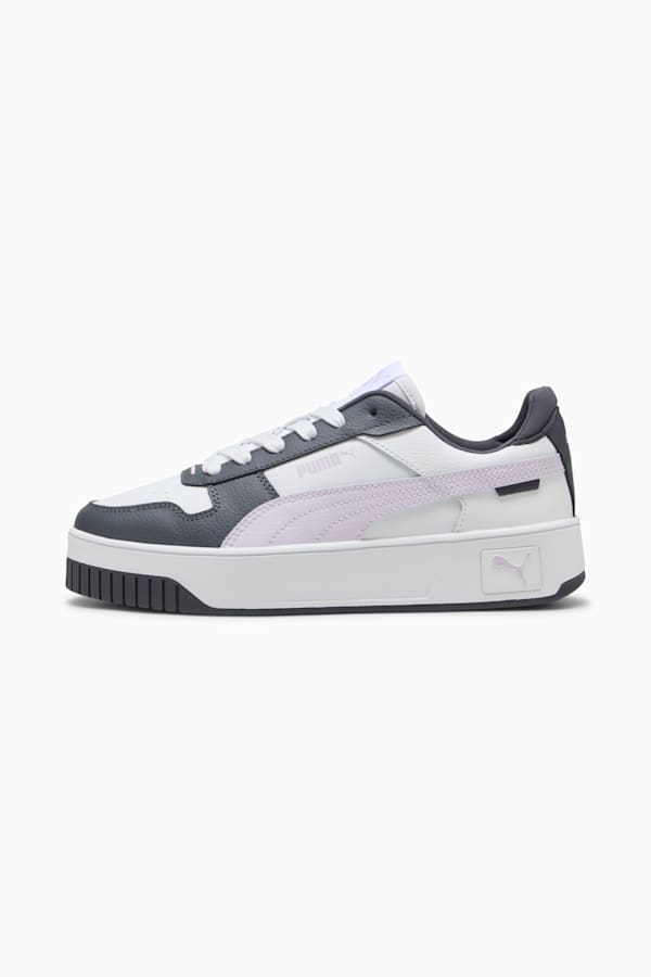 Carina Street Sneakers Women, PUMA White-Lilac Frost-Galactic Gray, extralarge-GBR