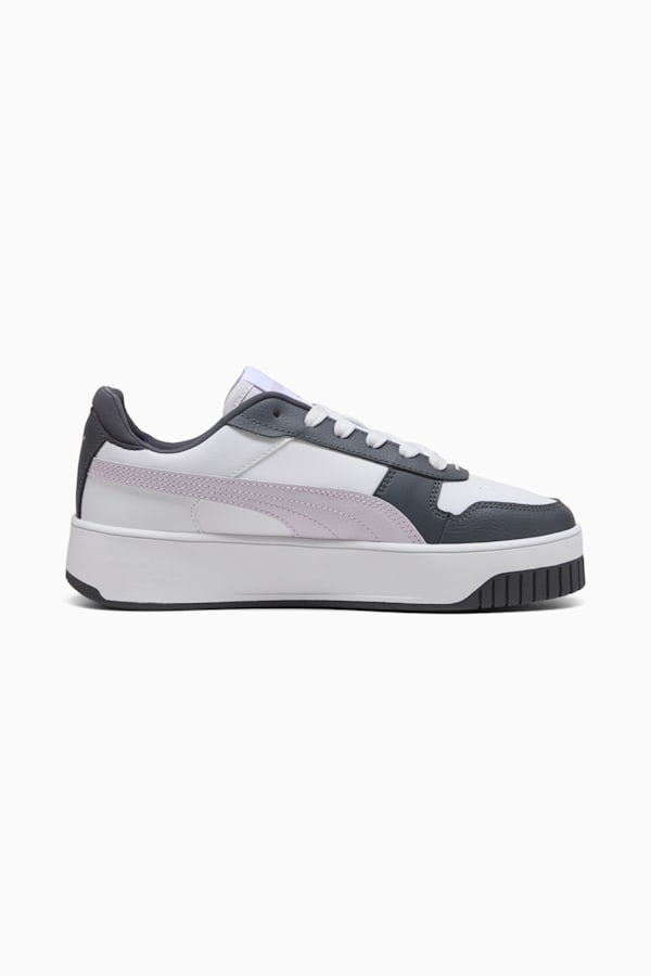 Carina Street Sneakers Women, PUMA White-Lilac Frost-Galactic Gray, extralarge-GBR