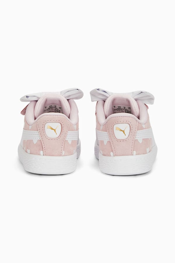 Suede Classic LF Re-Bow V Sneakers Toddler, Pearl Pink-PUMA White, extralarge-GBR
