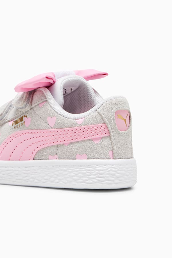 Suede Classic LF Re-Bow V Sneakers Toddler, Silver Mist-Pink Lilac, extralarge-GBR