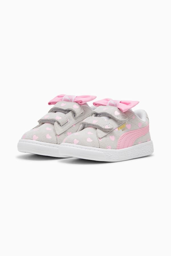 Suede Classic LF Re-Bow V Sneakers Toddler, Silver Mist-Pink Lilac, extralarge-GBR