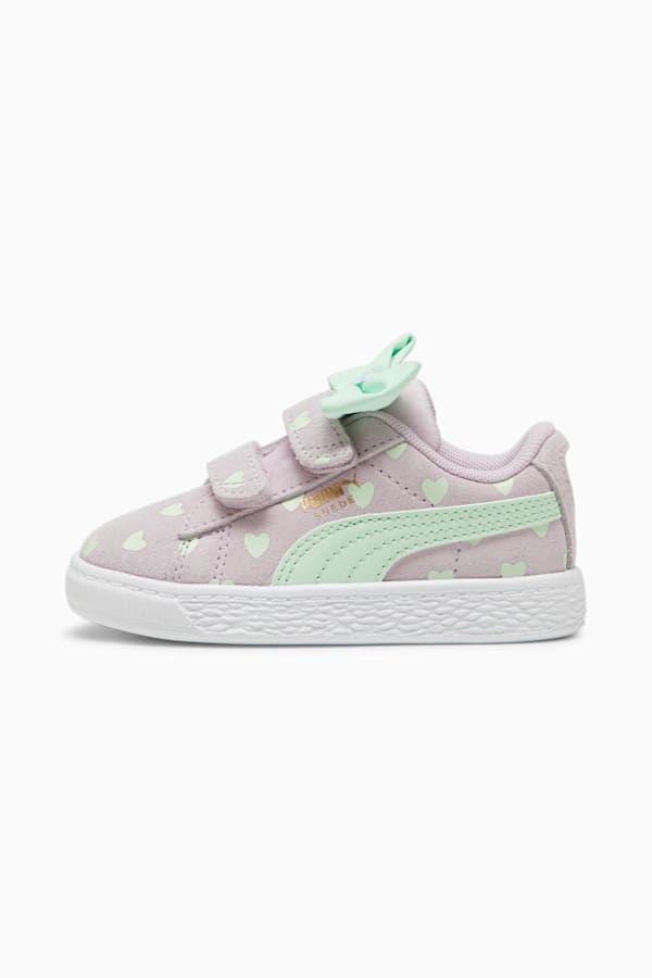 Suede Classic LF Re-Bow V Sneakers Toddler, Grape Mist-Fresh Mint, extralarge-GBR