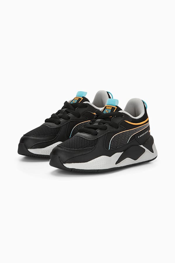 RS-X 3D Sneakers Kids, PUMA Black-Harbor Mist, extralarge