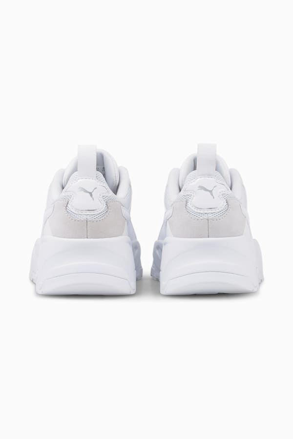 Trinity Shoes Youth, PUMA White-PUMA White-PUMA Silver, extralarge