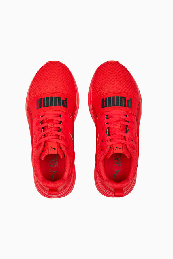 Wired Run Pure Shoes Youth, For All Time Red-For All Time Red-PUMA Black, extralarge-GBR