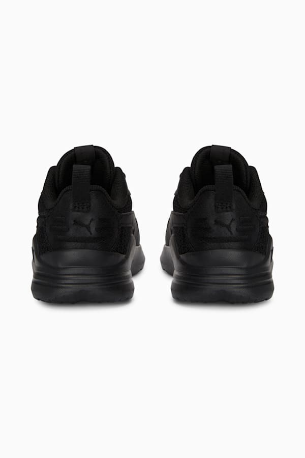 Wired Run Pure AC Shoes Toddler, PUMA Black-PUMA Black-Shadow Gray, extralarge-GBR