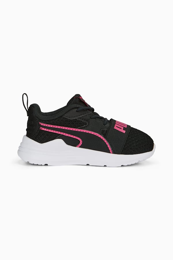 Wired Run Pure AC Shoes Toddler, PUMA Black-Glowing Pink, extralarge-GBR