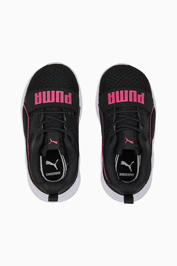 Wired Run Pure AC Shoes Toddler, PUMA Black-Glowing Pink, extralarge-GBR
