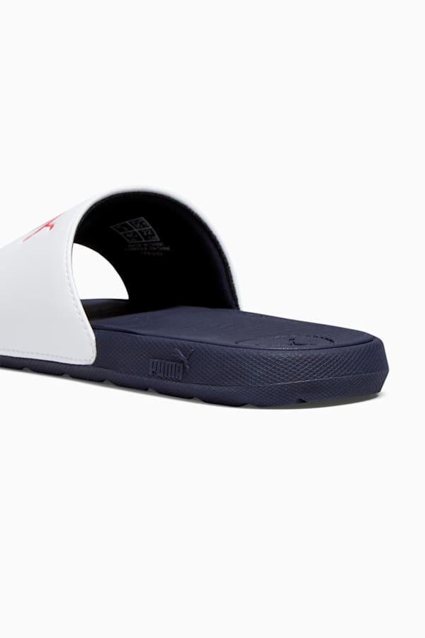 Cool Cat 2.0 Sandals Youth, PUMA White-PUMA Navy-For All Time Red, extralarge