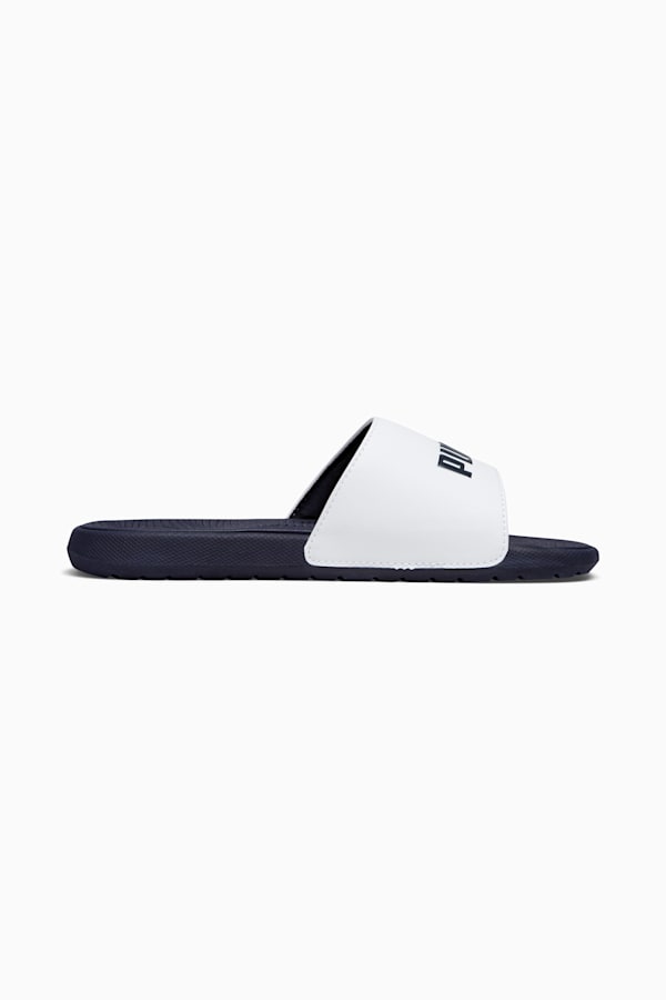 Cool Cat 2.0 Sandals Youth, PUMA White-PUMA Navy-For All Time Red, extralarge