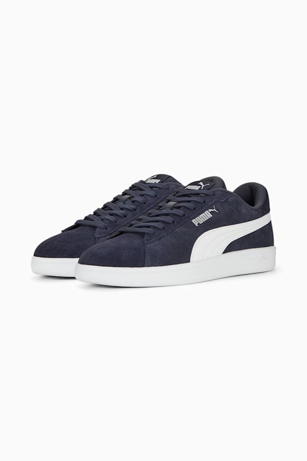 Smash 3.0 Sneakers, Parisian Night-PUMA White-PUMA Silver, extralarge