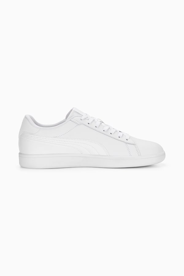 Smash 3.0 L Sneakers, PUMA White-PUMA White-PUMA Gold, extralarge