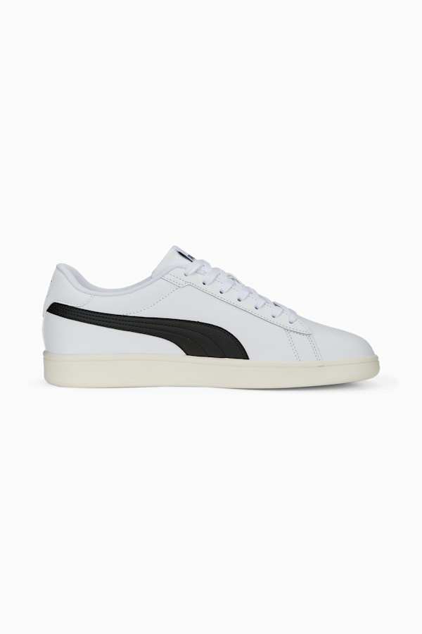 Smash 3.0 L Sneakers, PUMA White-PUMA Black-PUMA Gold-Frosted Ivory, extralarge