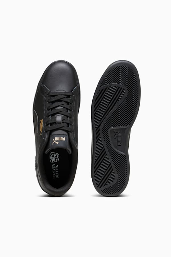 Smash 3.0 L Sneakers, PUMA Black-PUMA Gold-PUMA Black, extralarge