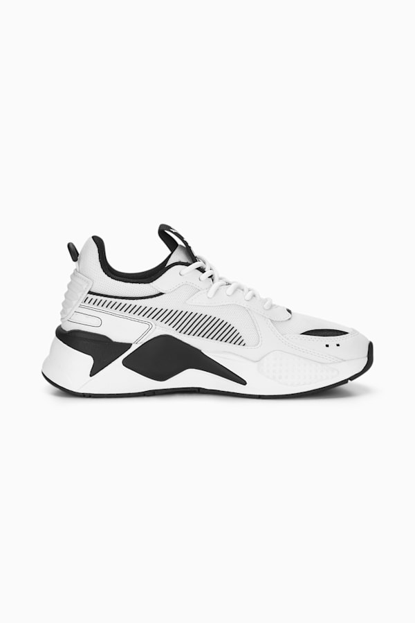 RS-X B&W Shoes Youth, PUMA White-PUMA Black, extralarge