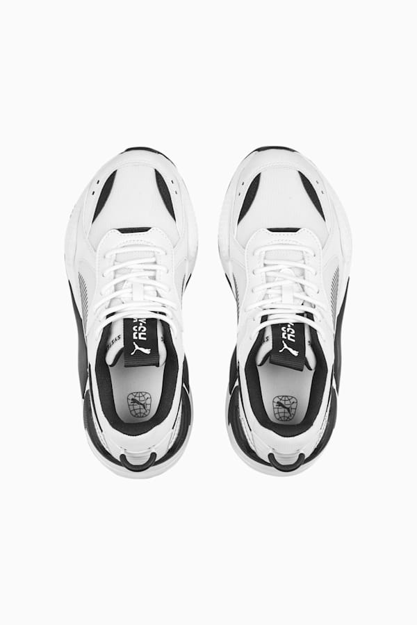 RS-X B&W Shoes Youth, PUMA White-PUMA Black, extralarge