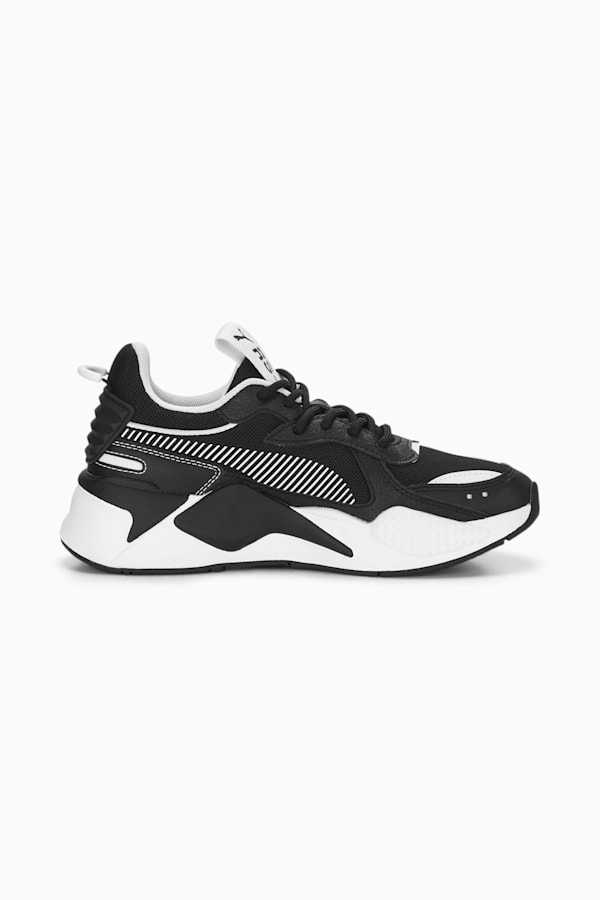 RS-X B&W Shoes Youth, PUMA Black-PUMA White, extralarge