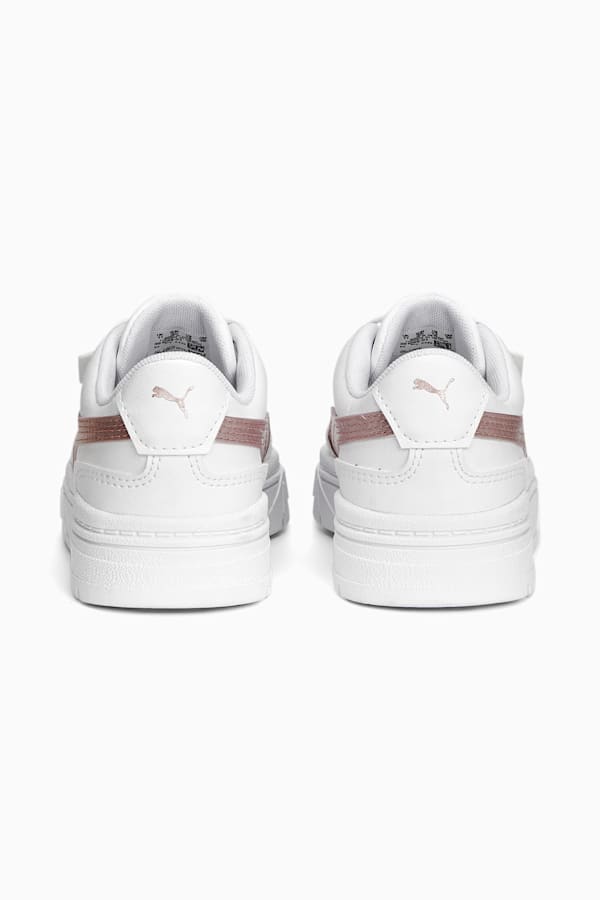 Mayze Stack Shine Sneakers Kids, PUMA White-Rose Gold, extralarge