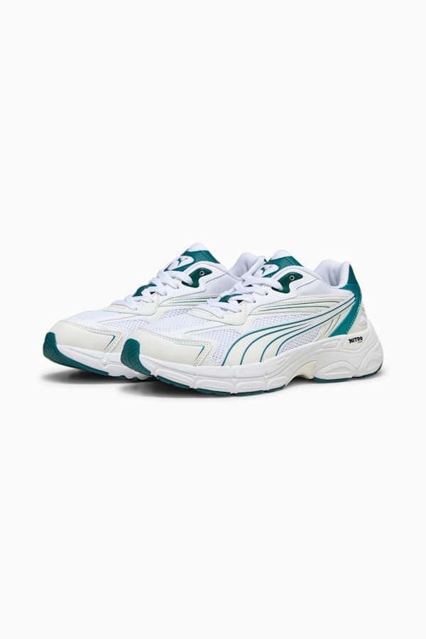 Teveris NITRO Metallic Sneakers Women, PUMA White-Malachite, extralarge-GBR