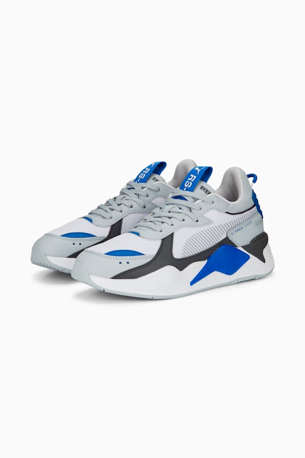 RS-X Geek Sneakers Unisex, PUMA White-Platinum Gray, extralarge