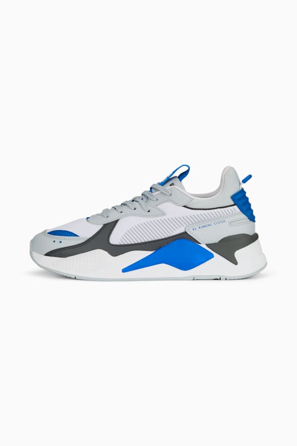 RS-X Geek Sneakers Unisex, PUMA White-Platinum Gray, extralarge