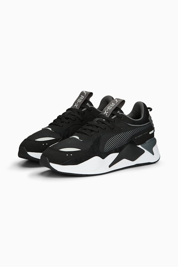 RS-X Suede Sneakers, PUMA Black-Glacial Gray, extralarge