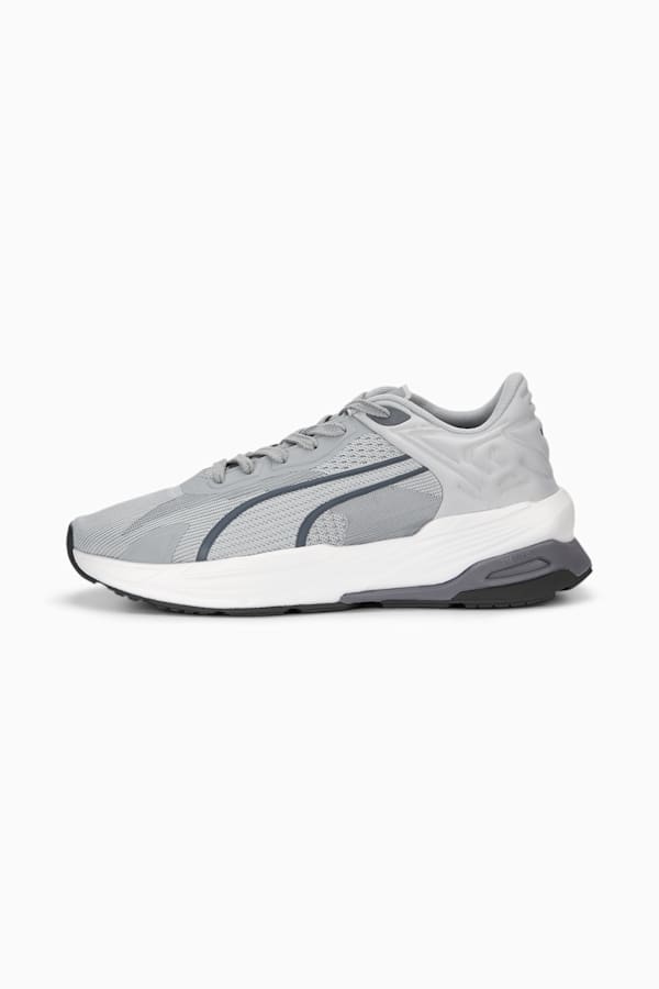 Extent NITRO Engineered Mesh Sneakers, Platinum Gray-PUMA White, extralarge