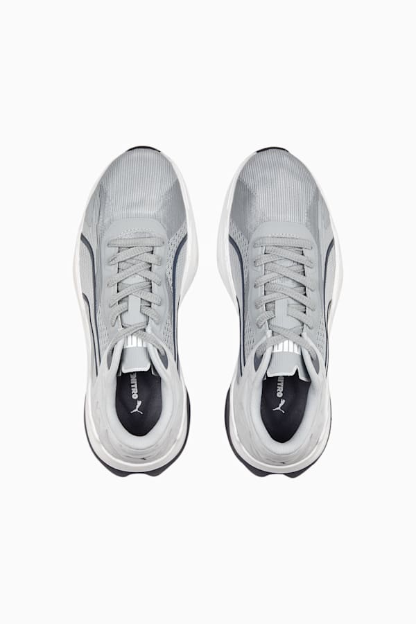 Extent NITRO Engineered Mesh Sneakers, Platinum Gray-PUMA White, extralarge