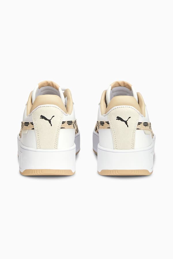 Carina Street Animal Sneakers Women, PUMA White-Granola-PUMA Black, extralarge