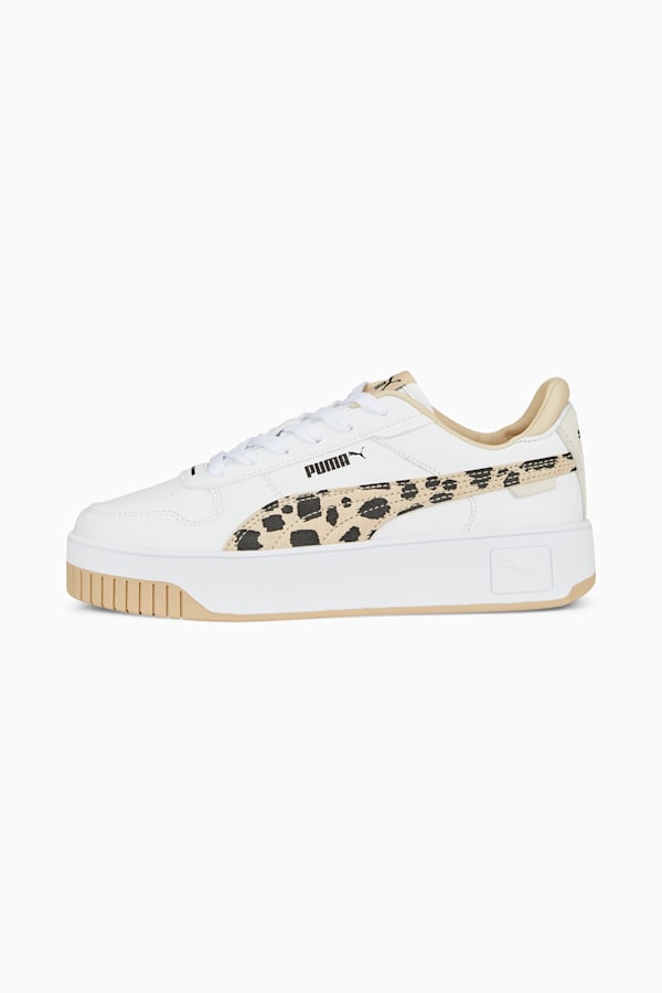 Carina Street Animal Sneakers Women, PUMA White-Granola-PUMA Black, extralarge