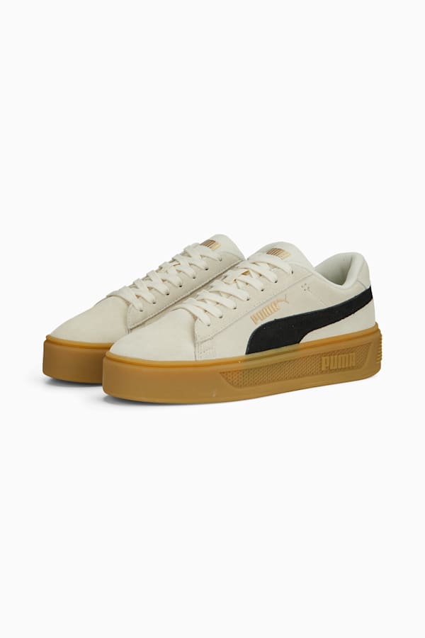 Black and gold pumas platform online