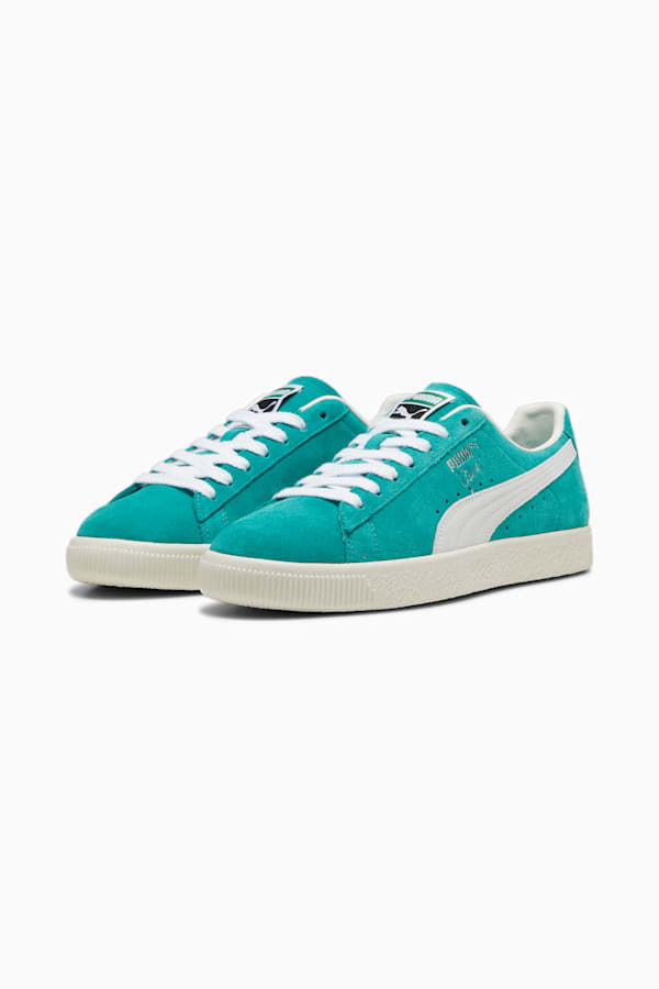 Clyde OG Sneakers, Spectra Green-Frosted Ivory-PUMA White, extralarge-GBR