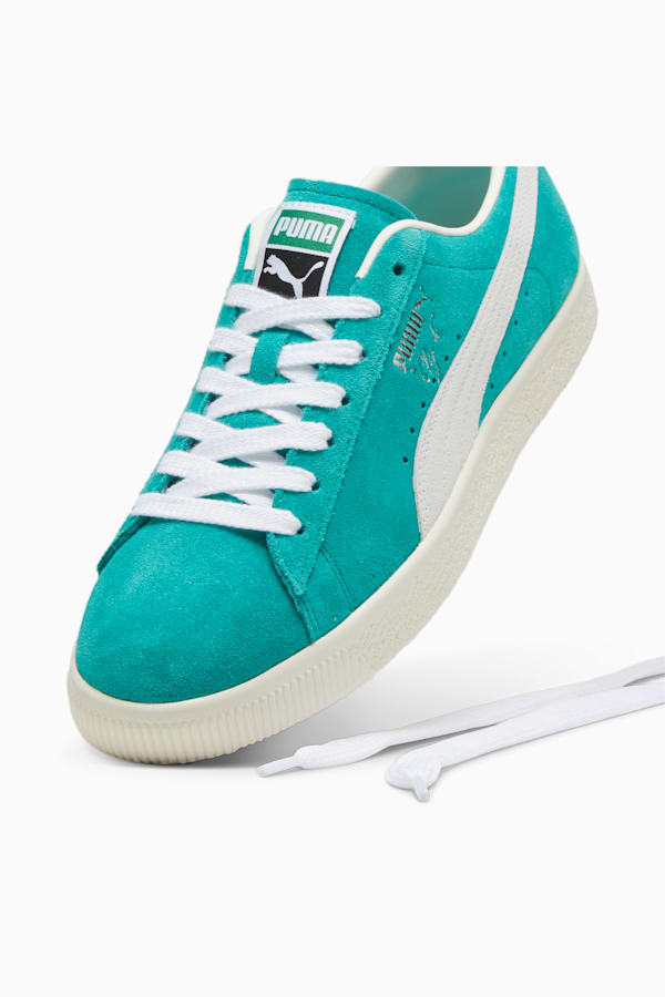 Clyde OG Sneakers, Spectra Green-Frosted Ivory-PUMA White, extralarge-GBR