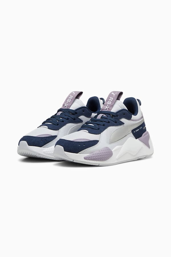 RS-X Metallic Sneakers Youth, Silver Mist-Pale Plum, extralarge-GBR