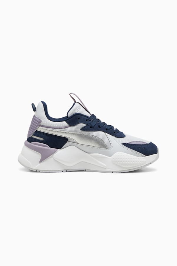RS-X Metallic Sneakers Youth, Silver Mist-Pale Plum, extralarge-GBR