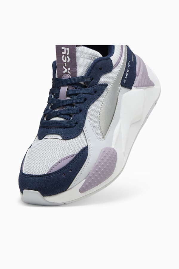 RS-X Metallic Sneakers Youth, Silver Mist-Pale Plum, extralarge-GBR