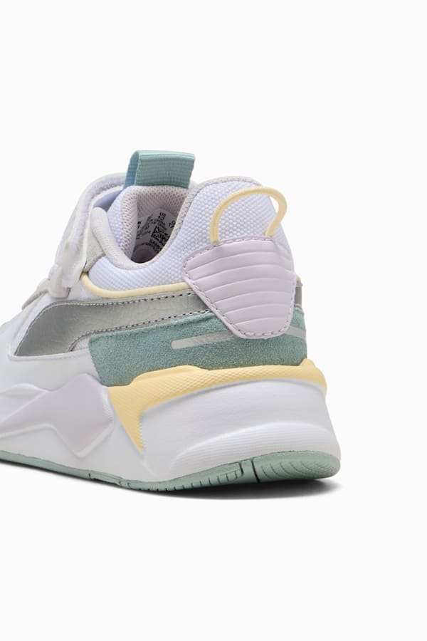 RS-X Metallic Alternative Closure+ Sneakers Kids, PUMA White-PUMA Silver, extralarge-GBR