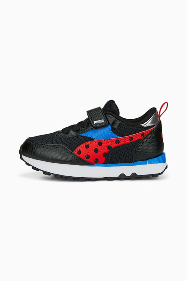 PUMA x MIRACULOUS Rider FV Alternative Closure Sneakers Kids, PUMA Black-PUMA Red, extralarge