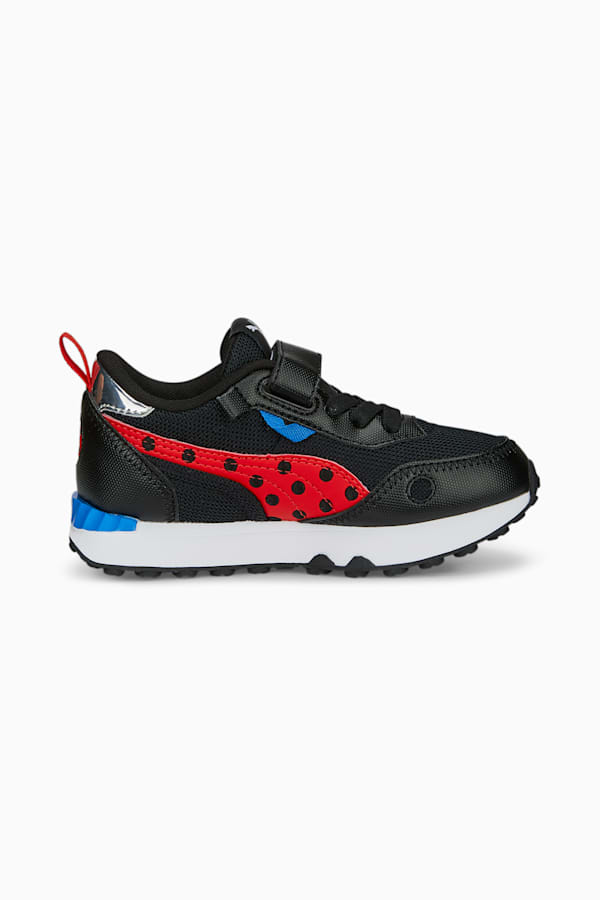 PUMA x MIRACULOUS Rider FV Alternative Closure Sneakers Kids, PUMA Black-PUMA Red, extralarge