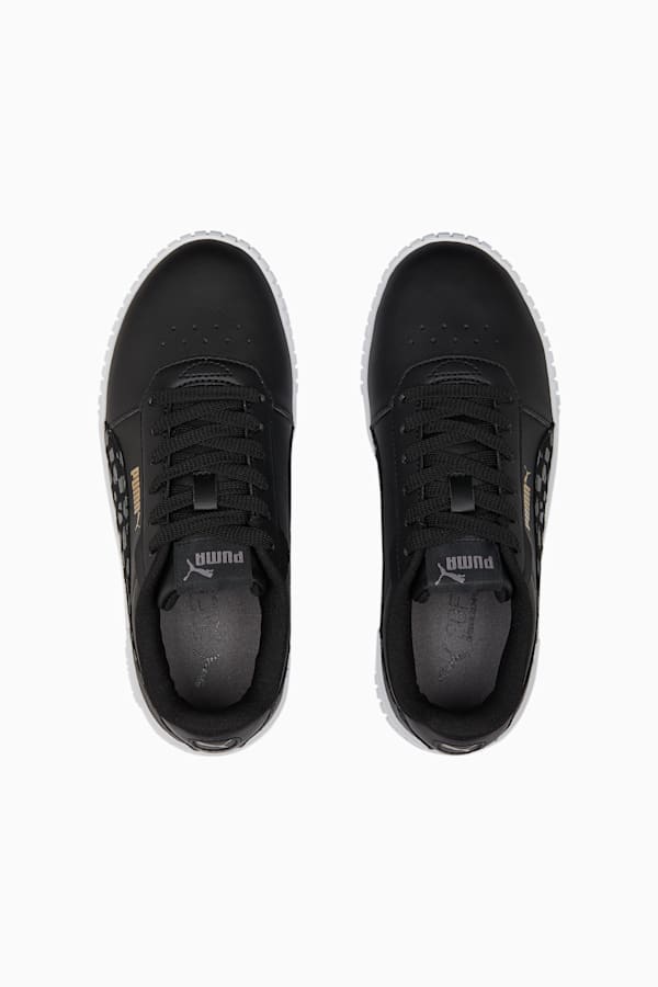 Carina 2.0 Animal Sneakers Youth, PUMA Black-Cool Dark Gray-PUMA Gold-PUMA White, extralarge-GBR