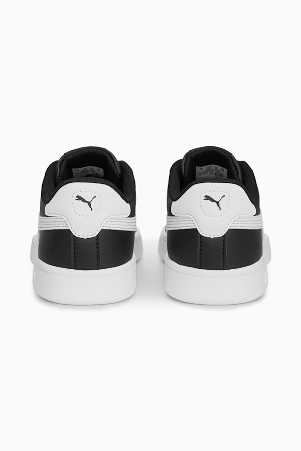 Smash 3.0 Leather Sneakers Youth, PUMA Black-PUMA White, extralarge