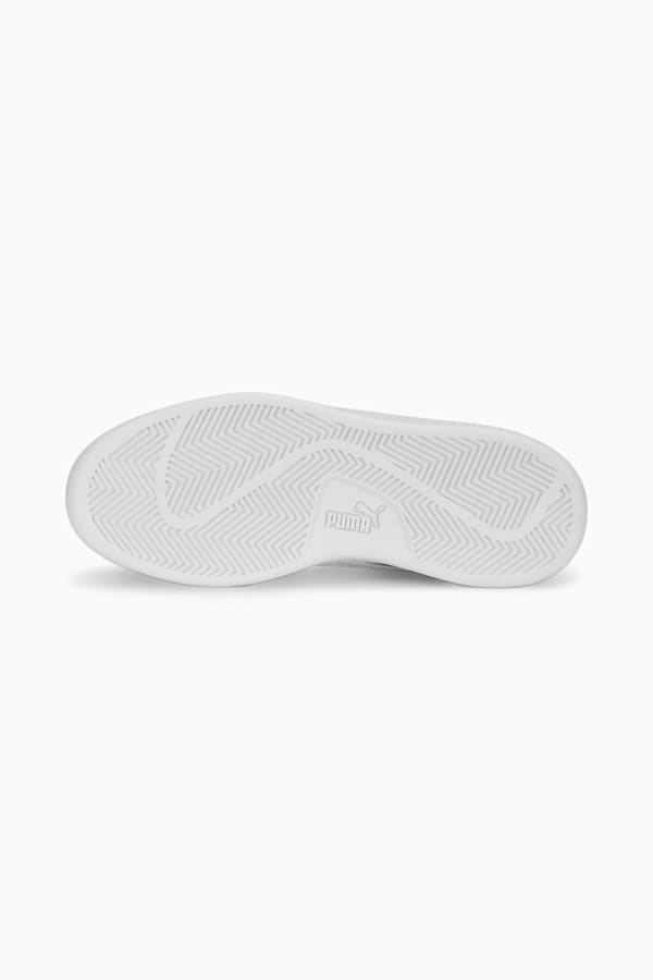 Smash 3.0 Leather Sneakers Youth, PUMA Black-PUMA White, extralarge