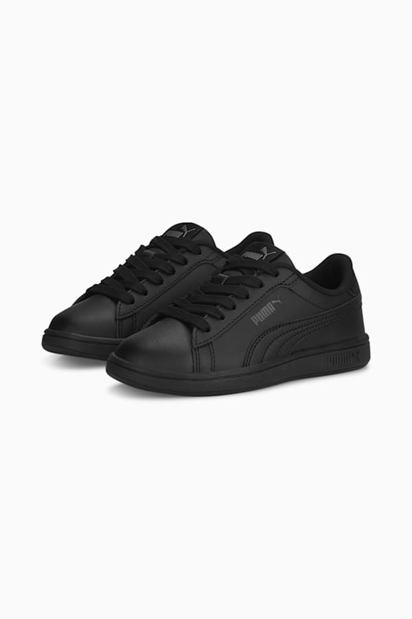 Smash 3.0 L Shoes Kids, PUMA Black-Shadow Gray, extralarge