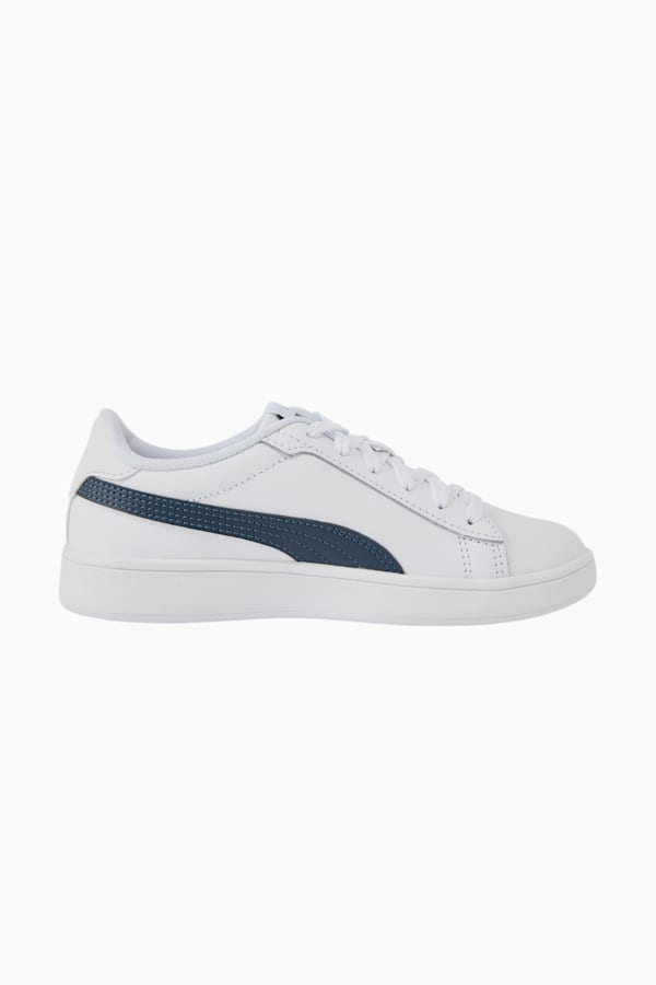 Smash 3.0 L Shoes Kids, PUMA White-Dark Night-Vine, extralarge-GBR