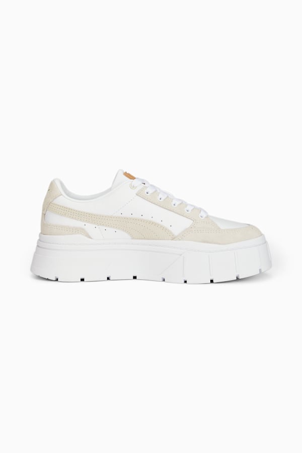 Mayze Stack Cord Sneakers Women, PUMA White-Pristine, extralarge-DFA