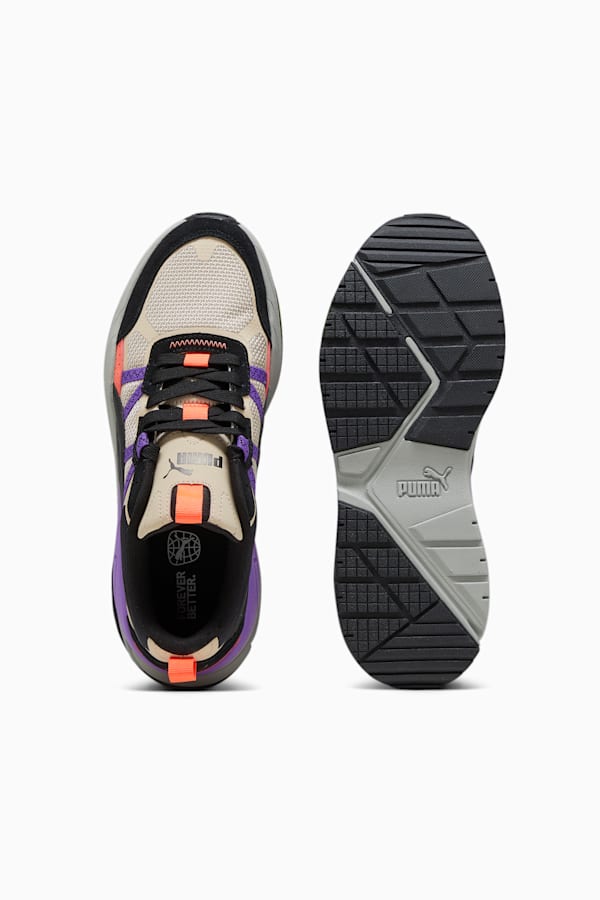 X-Ray Tour Sneakers, Granola-PUMA Black-Purple Glimmer, extralarge